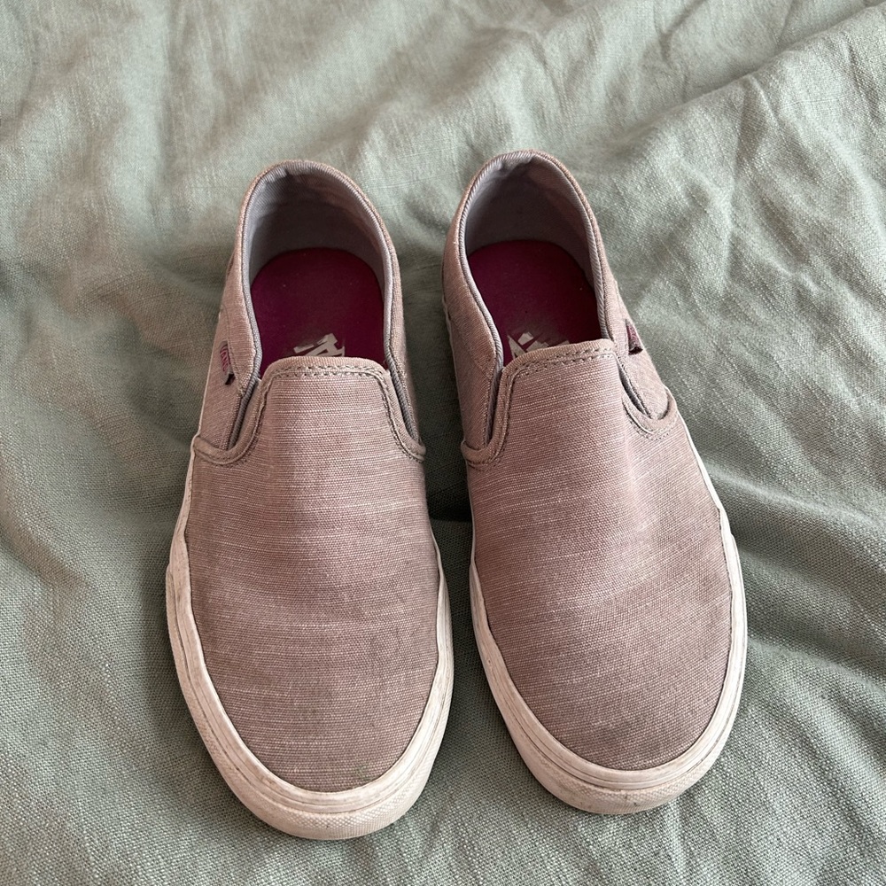 Grey Slip On Vans